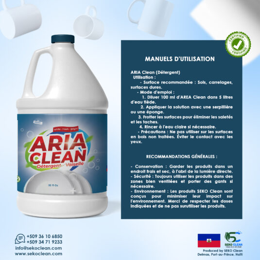 ARIA Clean 32 Fl Oz - Image 2